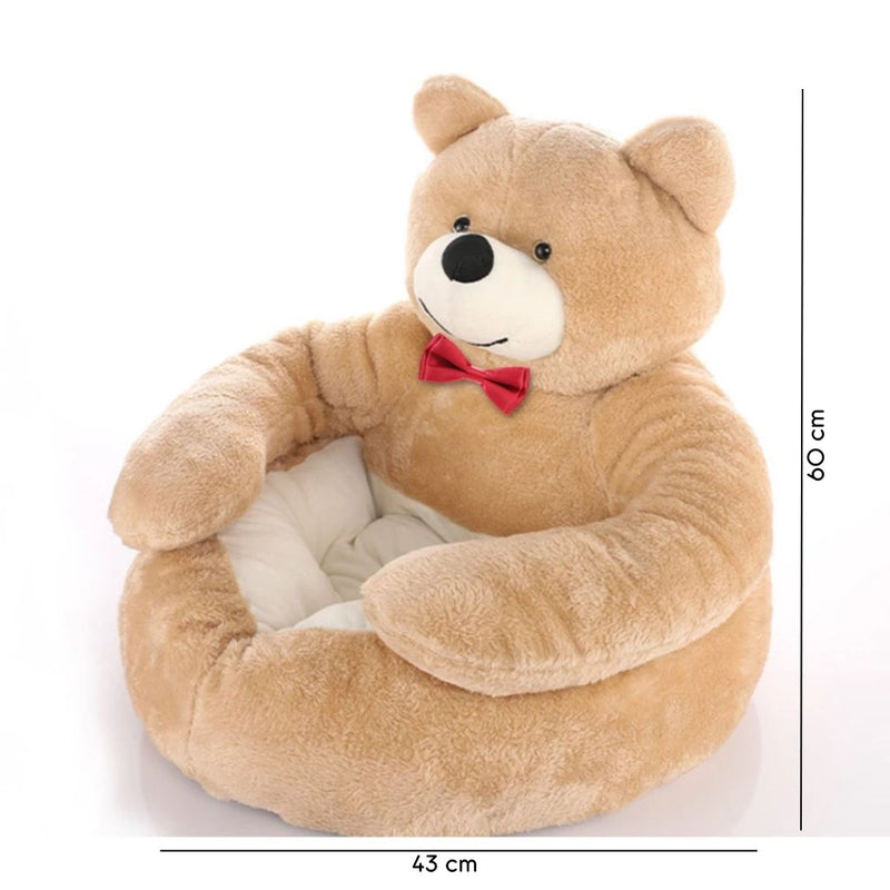 Cama Plush Bear Bed | O Aconchego Que Seu Pet Merece!