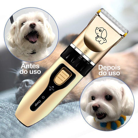 Maquininha de Tosa Pet Hair Saloon | Pet Lindo Com Economia e No Conforto do Seu Lar!