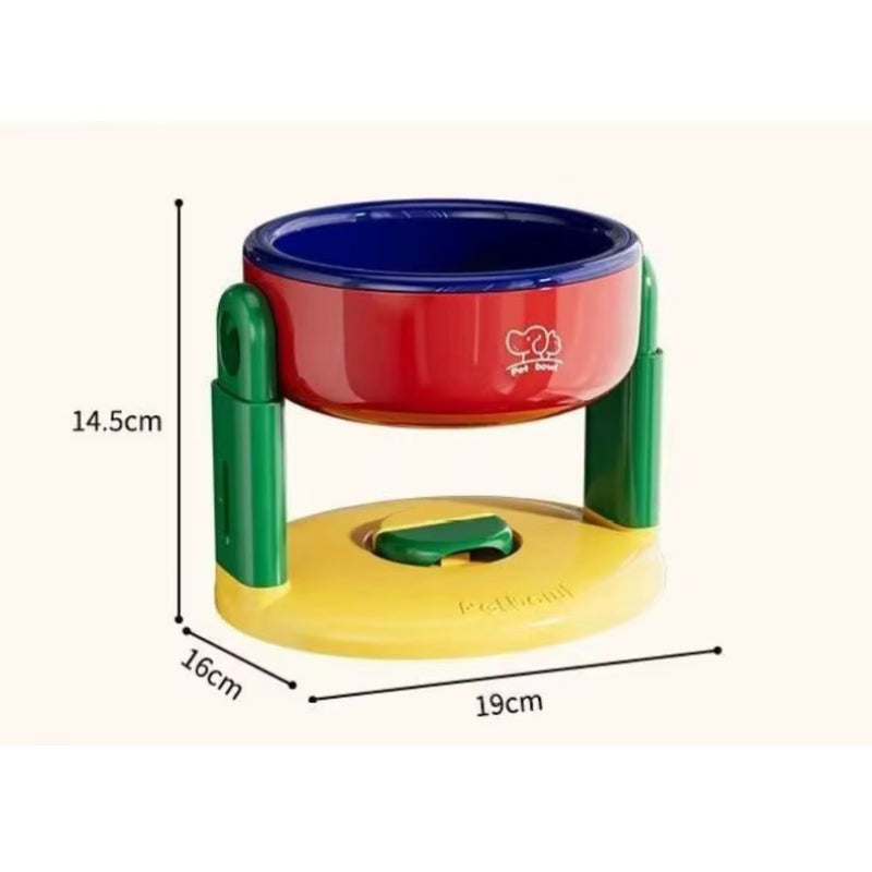 Comedouro Ajustável Max SafeFood | Proteção à Coluna e Eficiência na Deglutição!