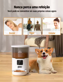 Alimentador Automático Chronus Pet Feed | Alimento Garantido via App!