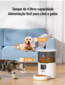 Alimentador Automático Chronus Pet Feed | Alimento Garantido via App!