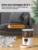 Alimentador Automático Chronus Pet Feed | Alimento Garantido via App!