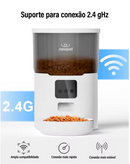 Alimentador Automático Chronus Pet Feed | Alimento Garantido via App!