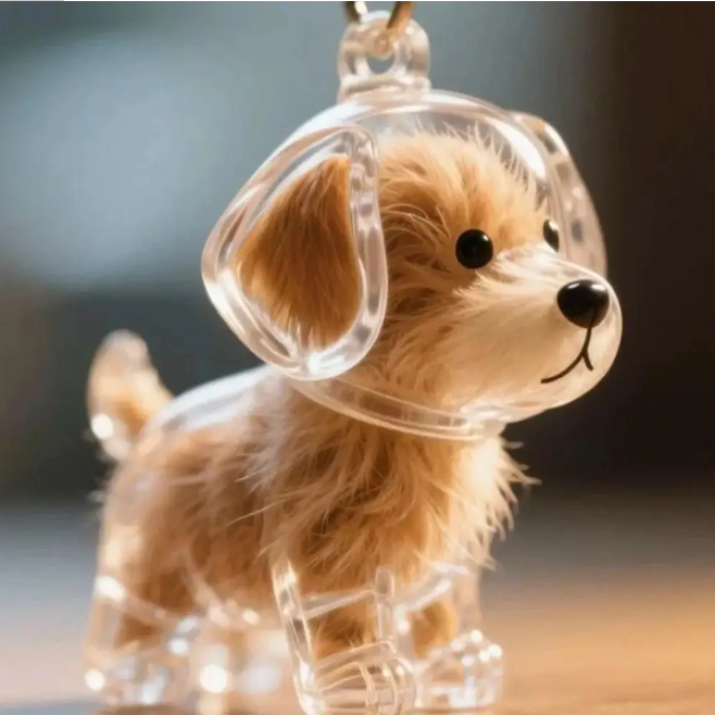Chaveiro Pet Love | Um Pedacinho do Seu Pet Sempre com Você!