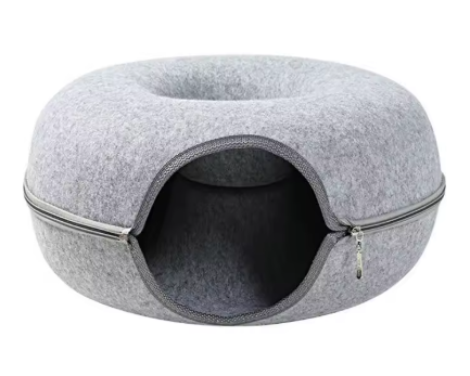 Cat Donut - Refúgio-Túnel-Arranhador |Trio Gato Feliz!