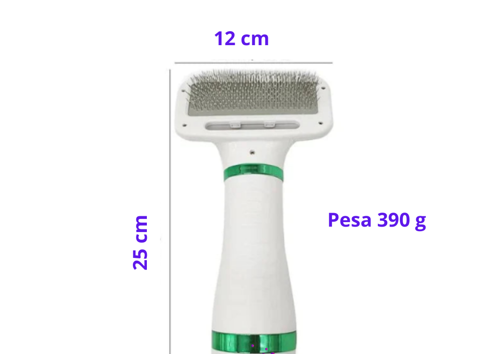 Secador Pet Hair Duo| Escove e Desembarace ao Mesmo Tempo!